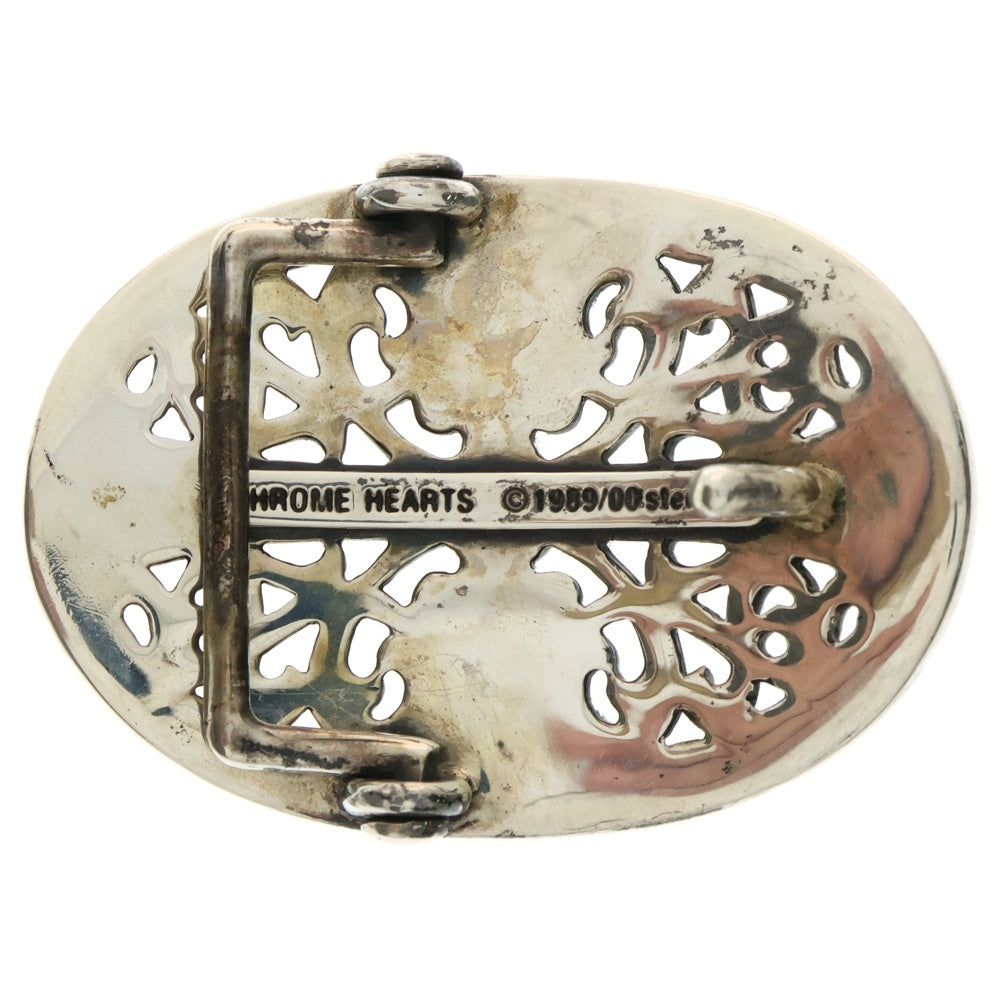 CHROME HEARTS(クロムハーツ) BUCKL OVAL CROSS1.5 クラシックオーバルクロス シルバーバックル