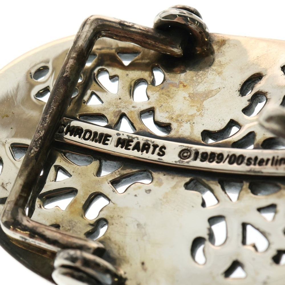 CHROME HEARTS(クロムハーツ) BUCKL OVAL CROSS1.5 クラシックオーバルクロス シルバーバックル