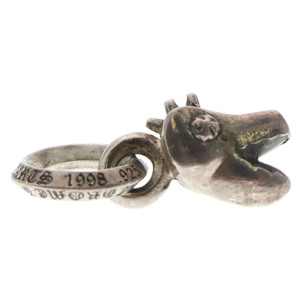 CHROME HEARTS(クロムハーツ) DINO HEAD ディノヘッド チャーム シルバー