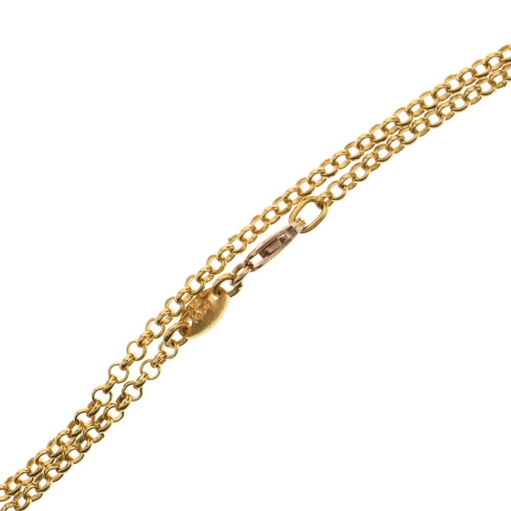 CHROME HEARTS(クロムハーツ) 22K NECKCHAIN R20 ロールチェーンネックレス 20inch ゴールド BCA011