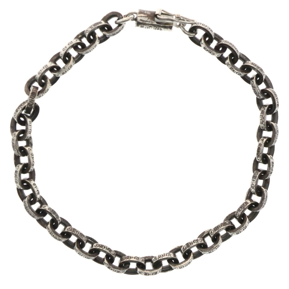 CHROME HEARTS(クロムハーツ) PAPER CHAIN ペーパーチェーン シルバーブレスレット 7inch