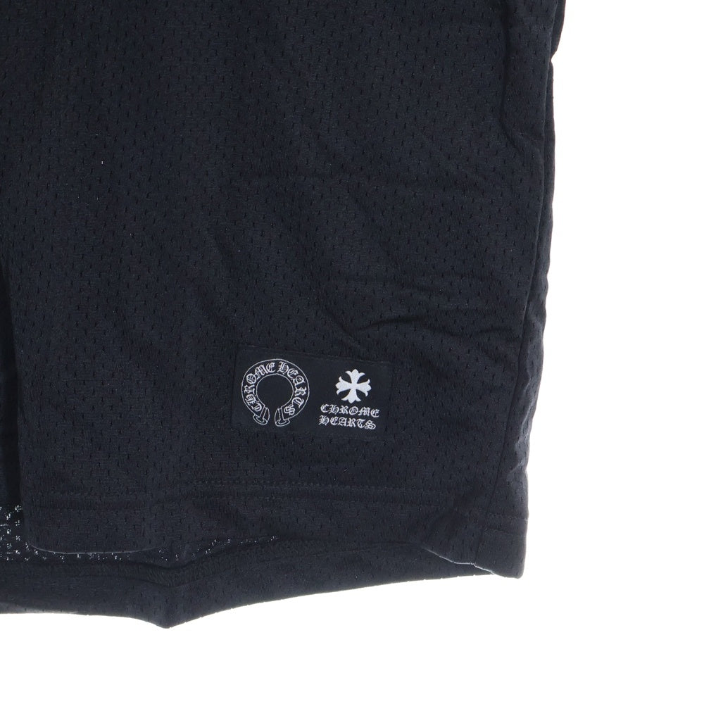 CHROME HEARTS(クロムハーツ) MESH WARM UP JERSEY TEE CHプリントメッシュTシャツ ブラック