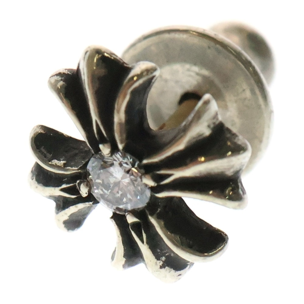 CHROME HEARTS(クロムハーツ) No2 CH PLS DIA CHプラススタッド 1ダイヤ シルバーピアス
