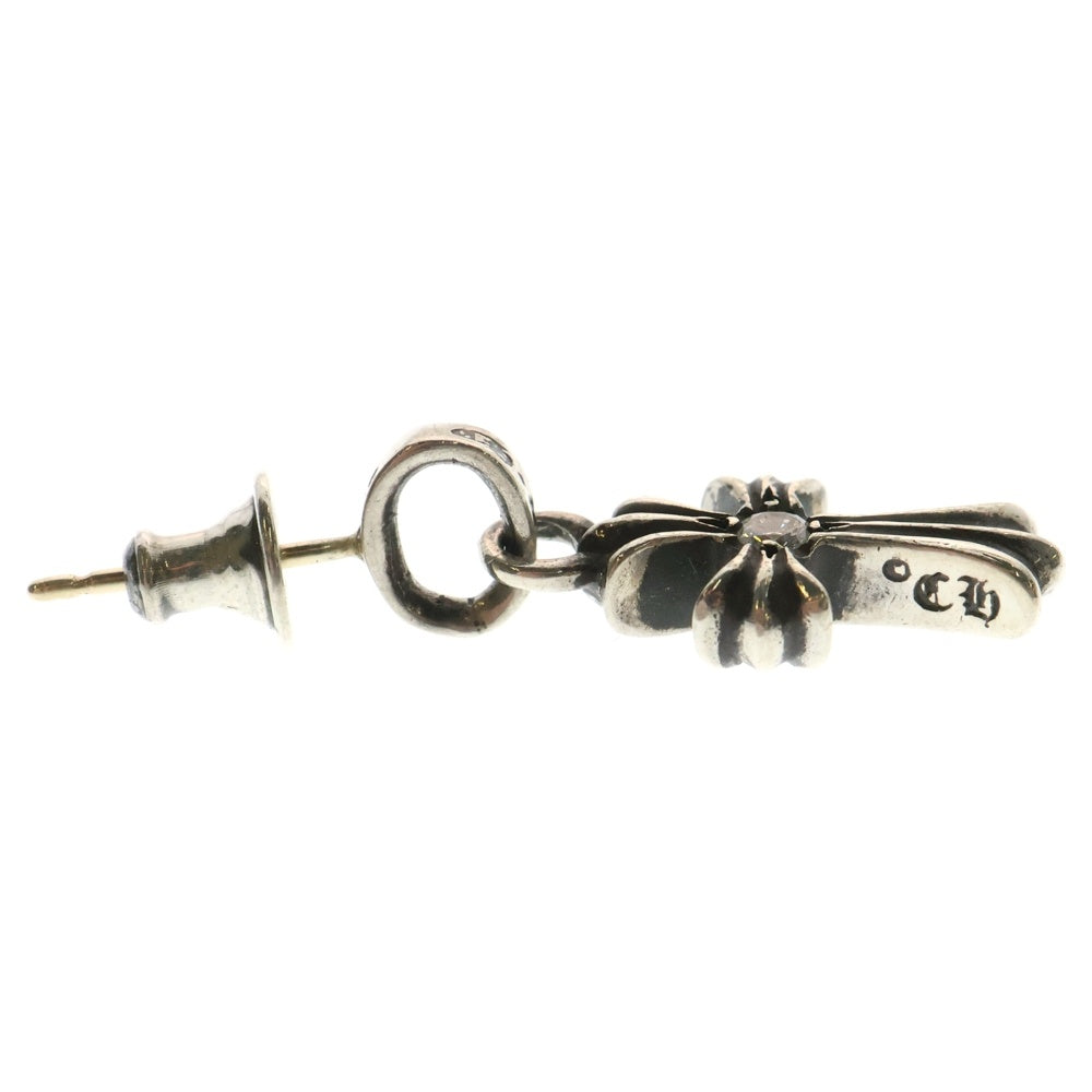 CHROME HEARTS(クロムハーツ) BBY F PPRCHN 1 DIA/ベイビーファットドロップ 1 ダイヤ ピアス シルバー