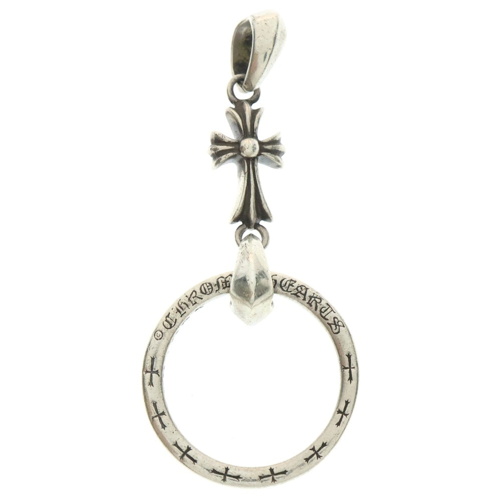 CHROME HEARTS(クロムハーツ) EWLP NTFL BBF ベイビーファットクロス アイウェアループ ペンダントトップ シルバー BCA256