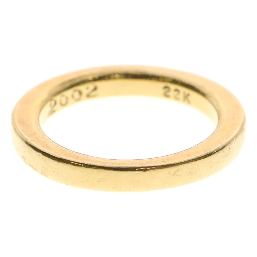 CHROME HEARTS(クロムハーツ) 22K NTFL ゴールドリング 10号
