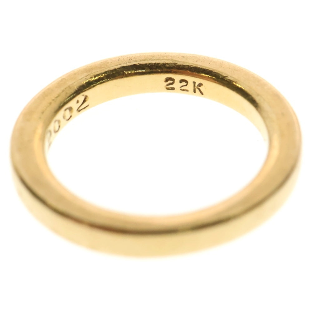 CHROME HEARTS(クロムハーツ) 22K NTFL ゴールドリング 10号