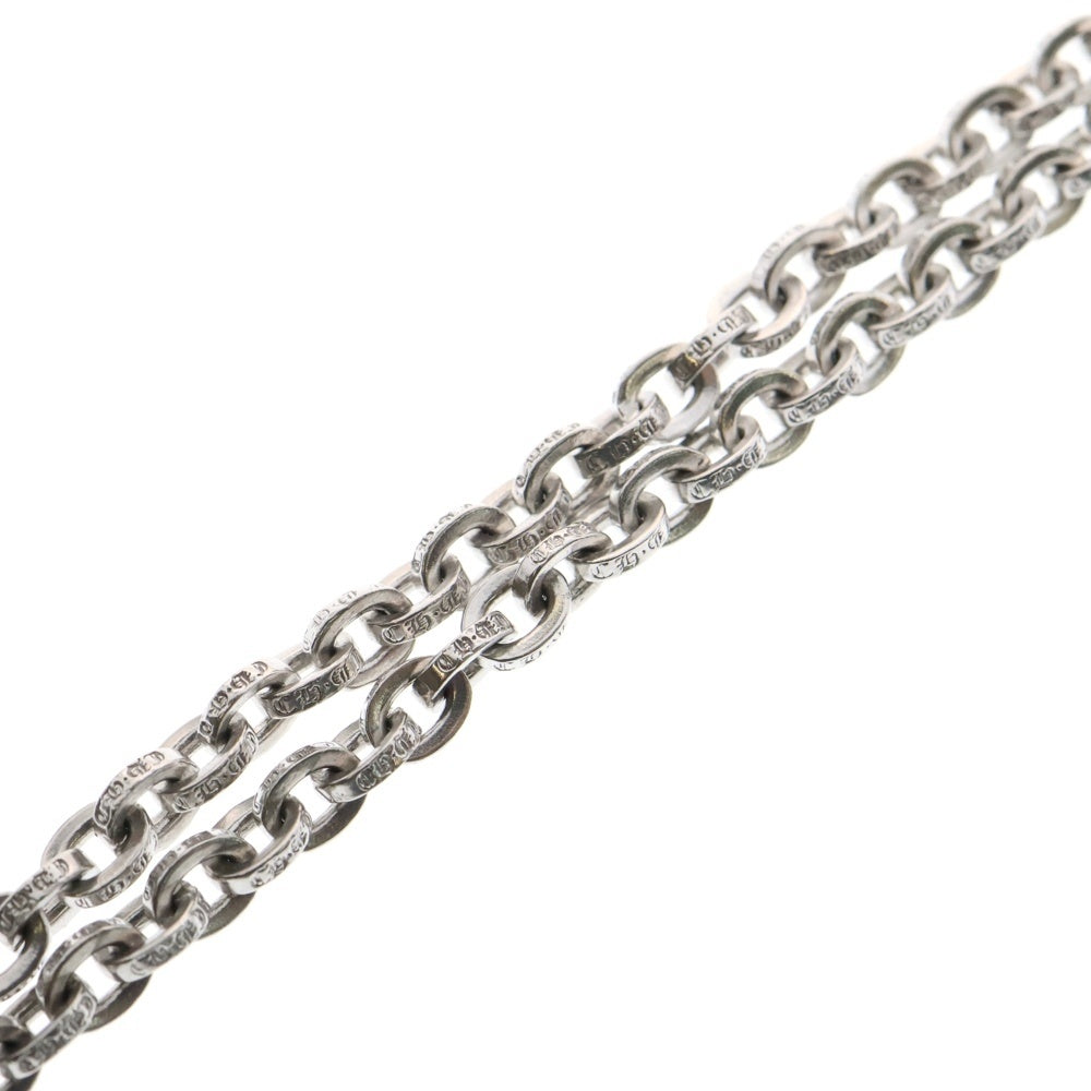 CHROME HEARTS(クロムハーツ) 18K PAPER CHAIN ペーパーチェーン ホワイトゴールドネックレス