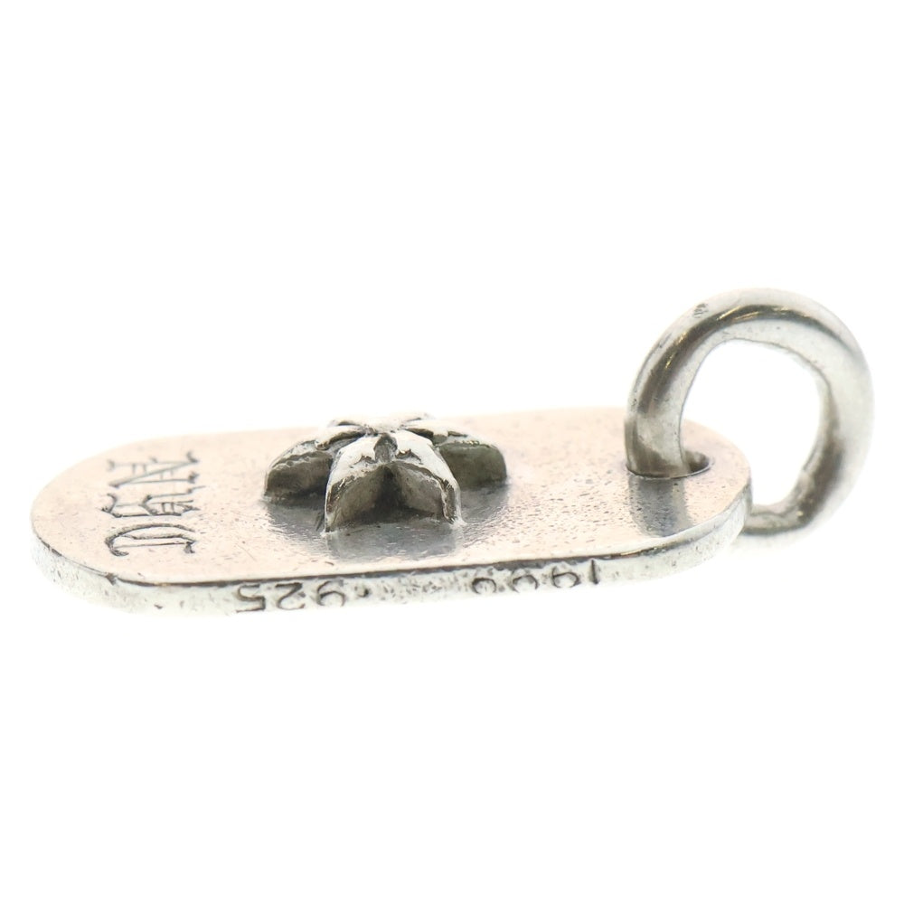 CHROME HEARTS(クロムハーツ) RAISED DOGTAG レイズドドッグタグ NYC限定チャーム ネックレストップ シルバー