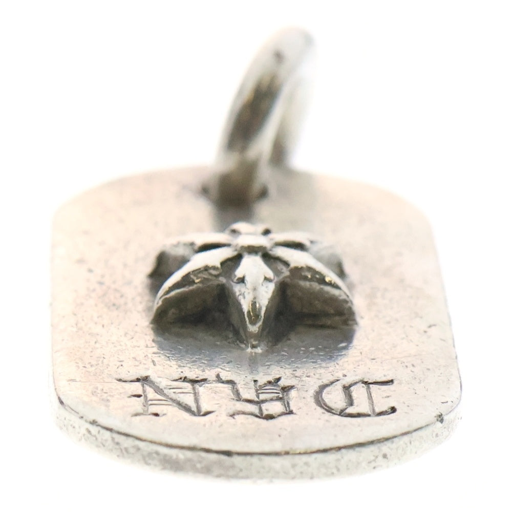 CHROME HEARTS(クロムハーツ) RAISED DOGTAG レイズドドッグタグ NYC限定チャーム ネックレストップ シルバー