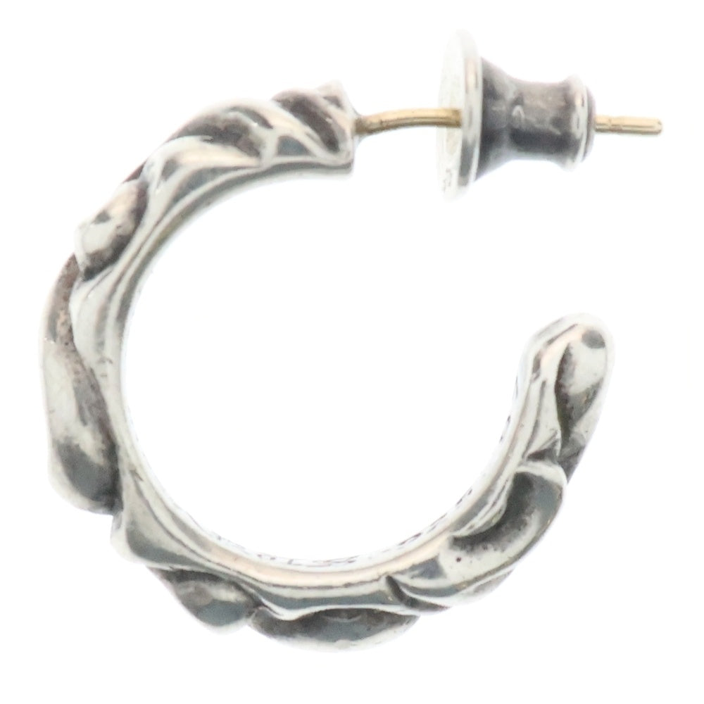 CHROME HEARTS(クロムハーツ) HOOP SCROOL スクロール フープピアス シルバー BCA102