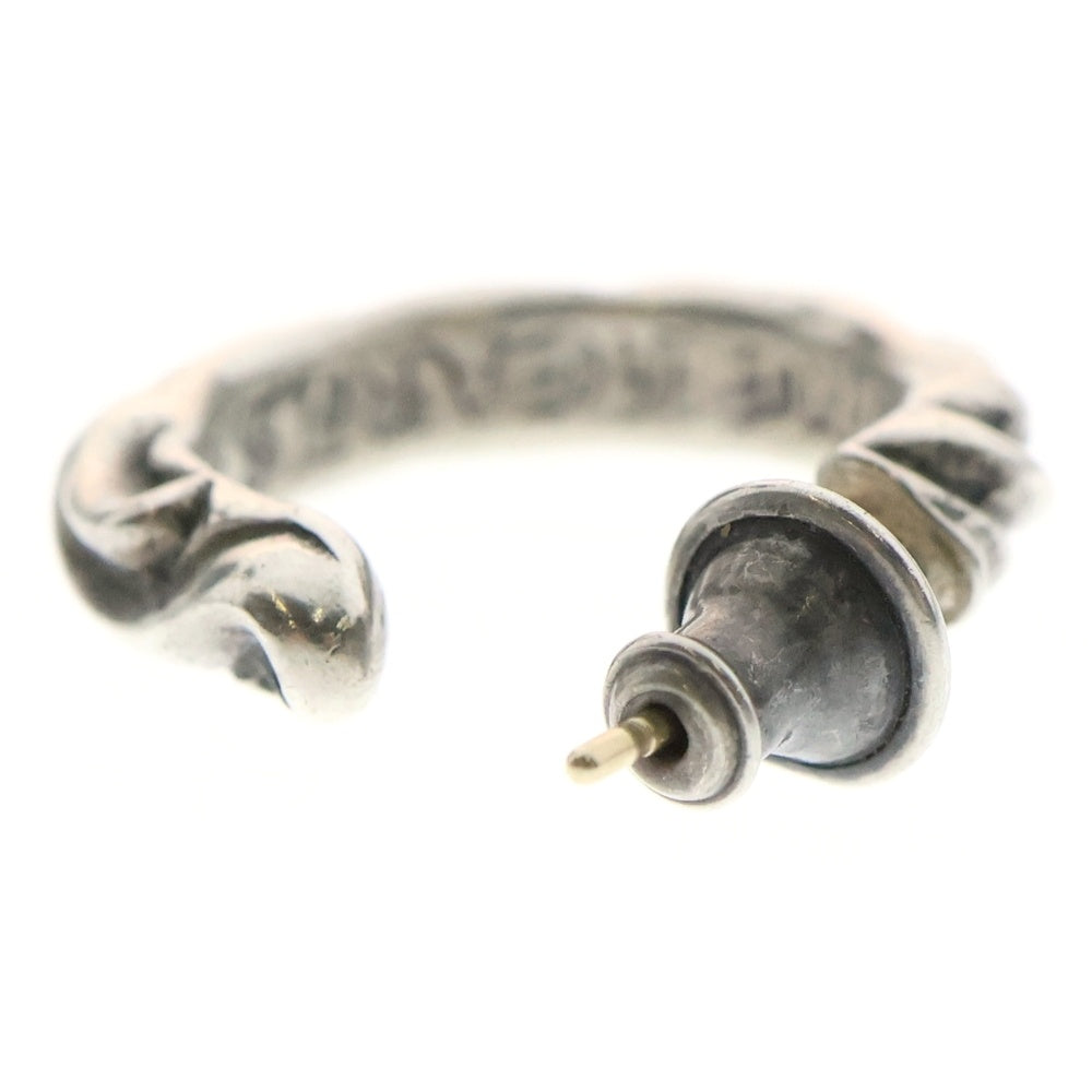 CHROME HEARTS(クロムハーツ) HOOP SCROOL スクロール フープピアス シルバー BCA102