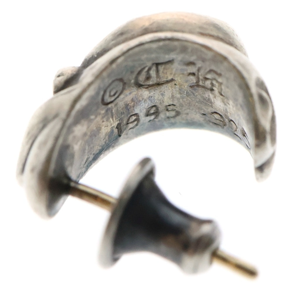 CHROME HEARTS(クロムハーツ) CARVED TEARDROP カーブドティアドロップ シルバーピアス