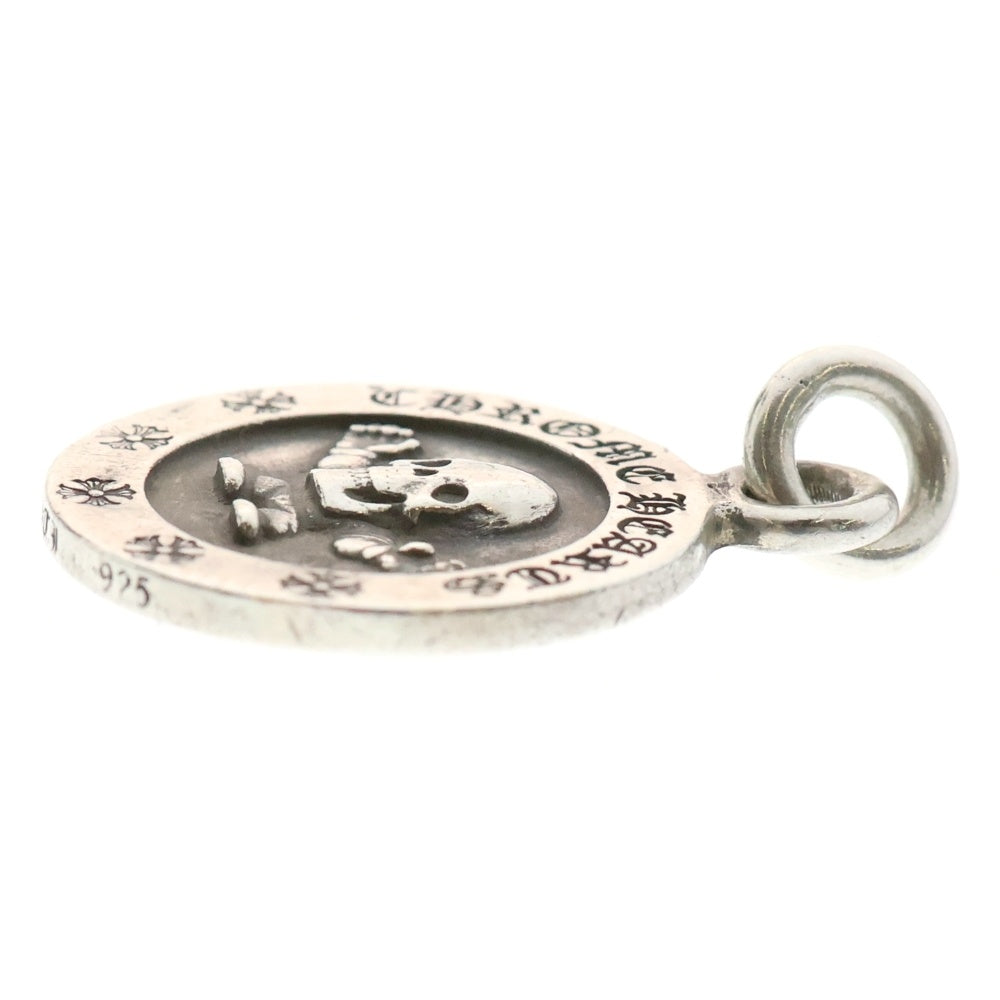 CHROME HEARTS(クロムハーツ) CHRM ANGL MDL FOTI エンジェルメダルチャーム フォティハリスティーター ペンダントトップ シルバー BCA227