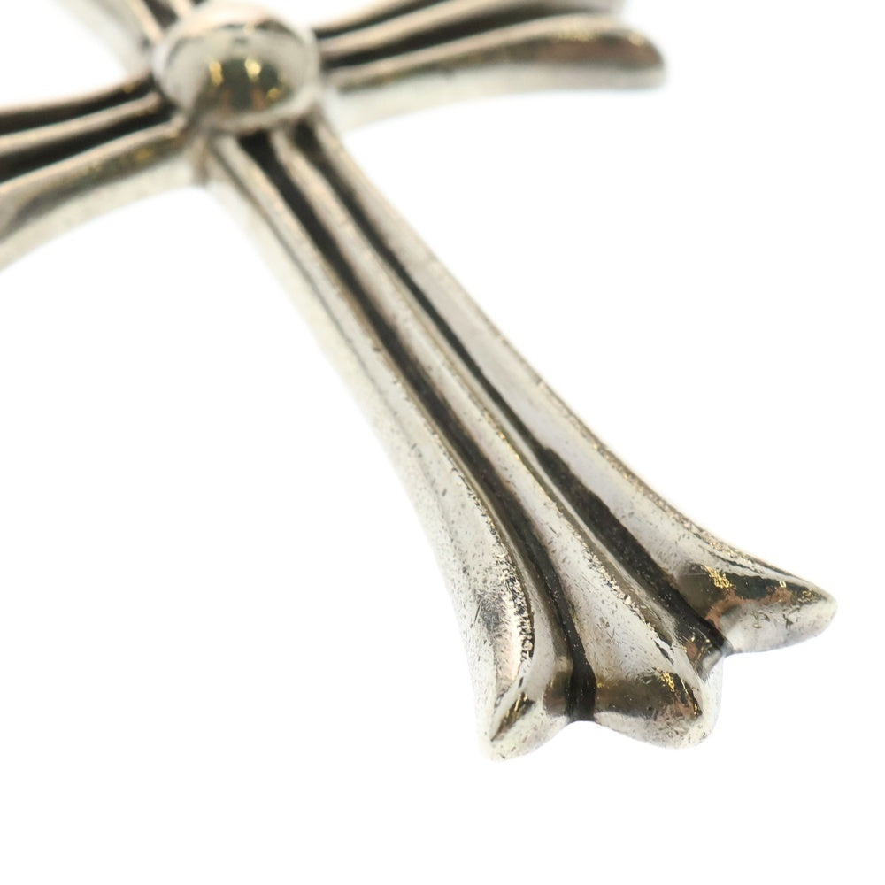 CHROME HEARTS(クロムハーツ) CH CRS LG W BALE ラージCHクロス Wベイル シルバーネックレストップ