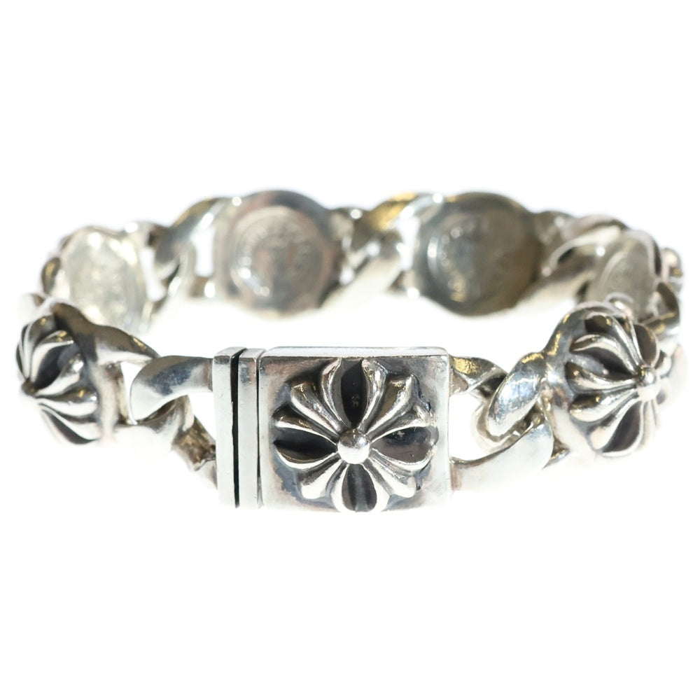 CHROME HEARTS(クロムハーツ) 6LINK CROSS LINK クロスリンク シルバーブレスレット