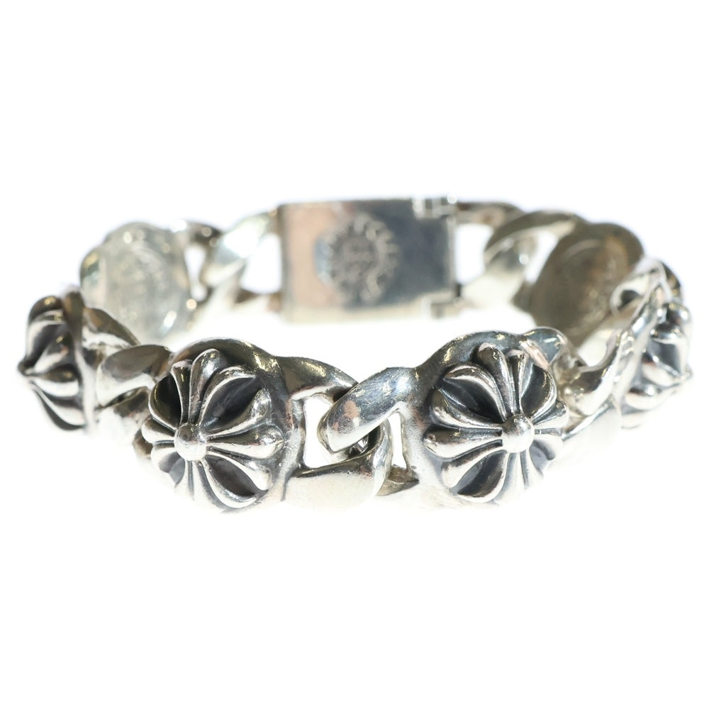 CHROME HEARTS(クロムハーツ) 6LINK CROSS LINK クロスリンク シルバーブレスレット