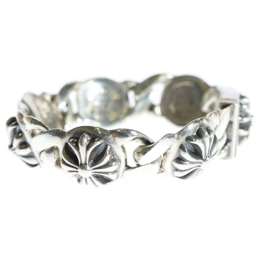 CHROME HEARTS(クロムハーツ) 6LINK CROSS LINK クロスリンク シルバーブレスレット