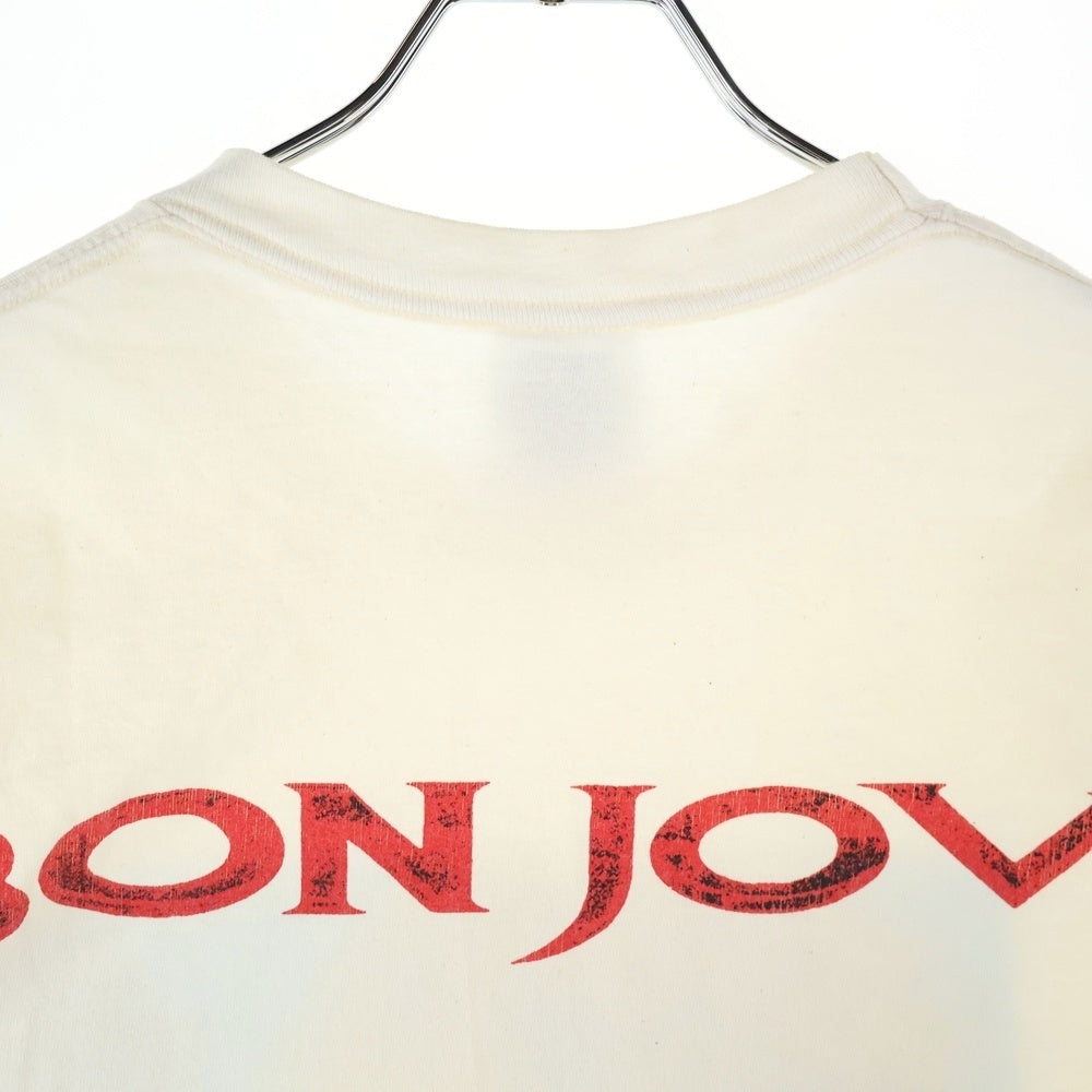 VINTAGE(ヴィンテージ) 90s BON JOVI 半袖Tシャツ カットソー 1995年 NICEMAN BROCKUM 両面プリント 半袖Tシャツ カットソー