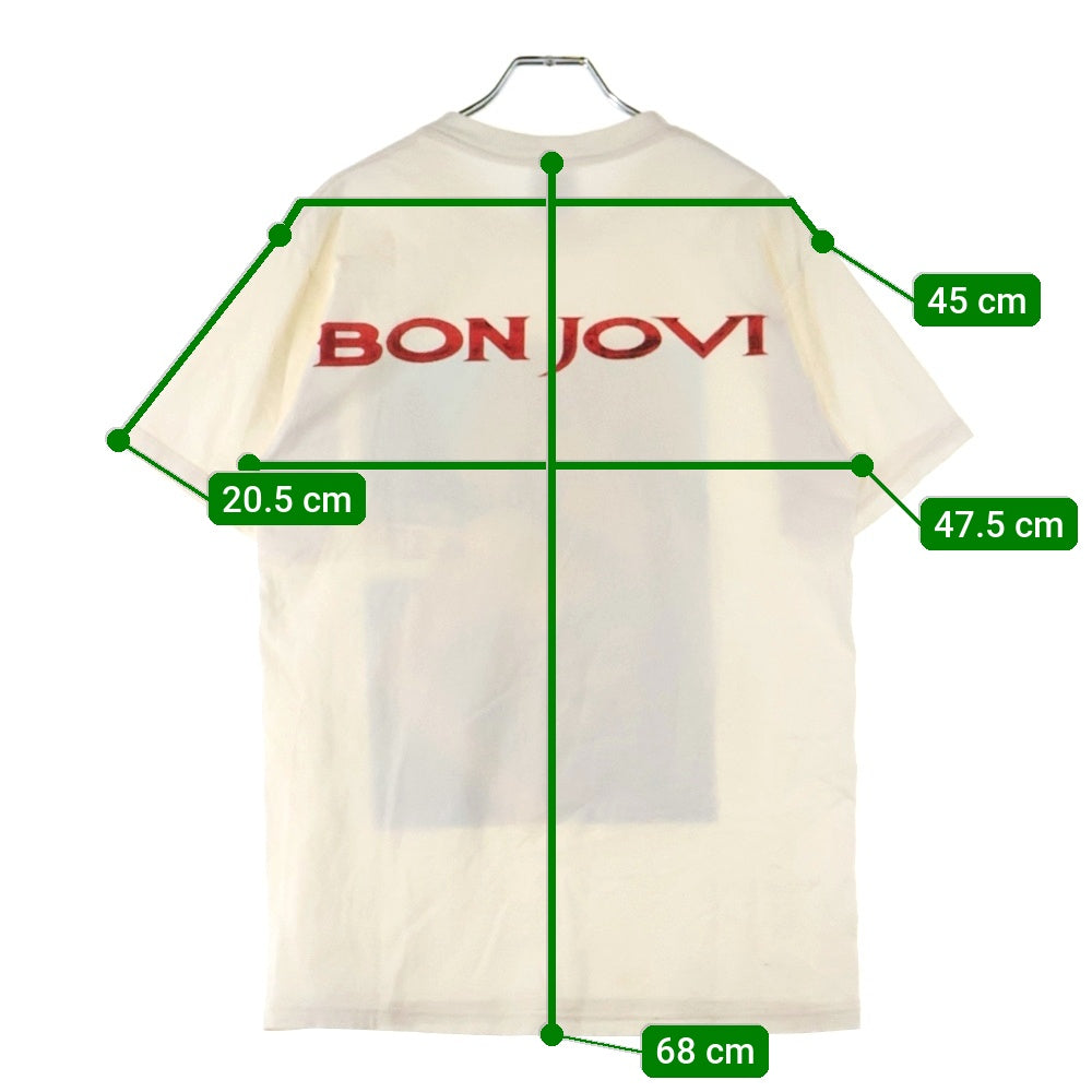 VINTAGE(ヴィンテージ) 90s BON JOVI 半袖Tシャツ カットソー 1995年 NICEMAN BROCKUM 両面プリント 半袖Tシャツ カットソー