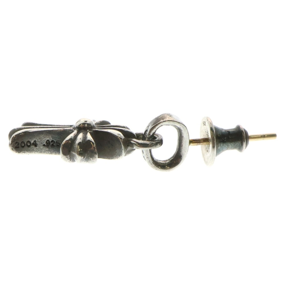 CHROME HEARTS(クロムハーツ) BBY F PPRCHN ベイビーファットクロス ドロップピアス シルバー BCA090