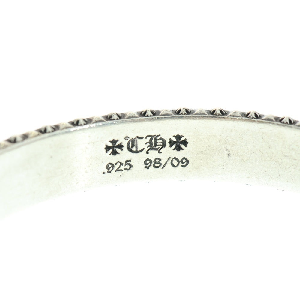 CHROME HEARTS(クロムハーツ) PETE PUNK ピートパンク バングルブレスレット シルバー