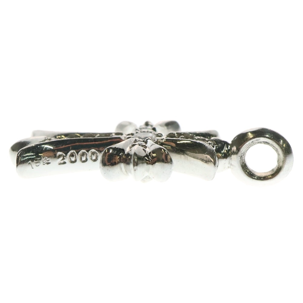 CHROME HEARTS(クロムハーツ) 18KWG TNY CRSF P/DIA タイニーファットクロス PAVEダイヤ ペンダントトップ ホワイトゴールド BCA008