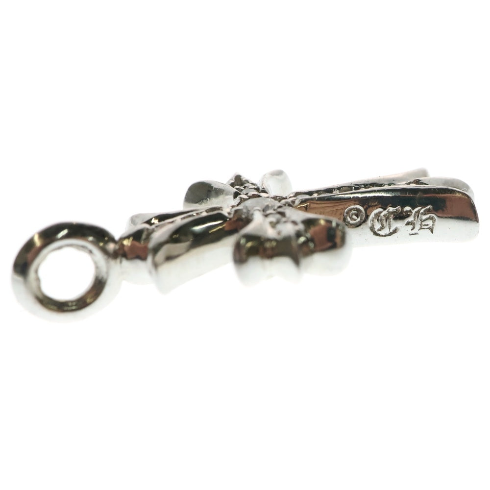 CHROME HEARTS(クロムハーツ) 18KWG TNY CRSF P/DIA タイニーファットクロス PAVEダイヤ ペンダントトップ ホワイトゴールド BCA008