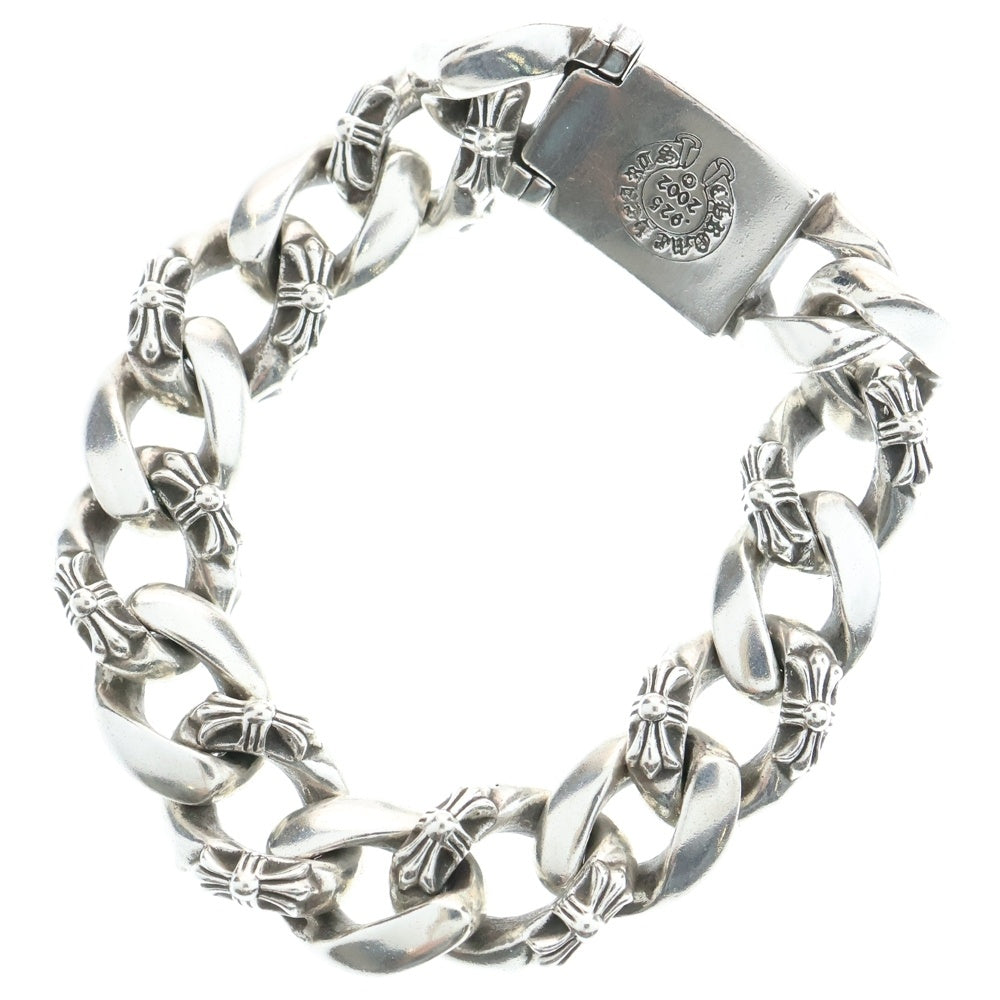 CHROME HEARTS(クロムハーツ) ID BOX FNCY FLUER ボックスID ファンシー フレア ブレスレット シルバー 14LINK