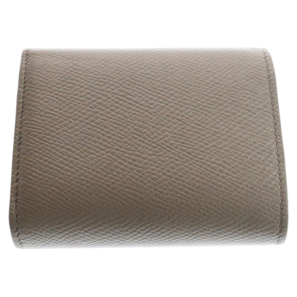 CELINE(セリーヌ) スモールトリフォールドウォレット グレインドカーフスキン 三つ折り財布 10B573BEL グレー