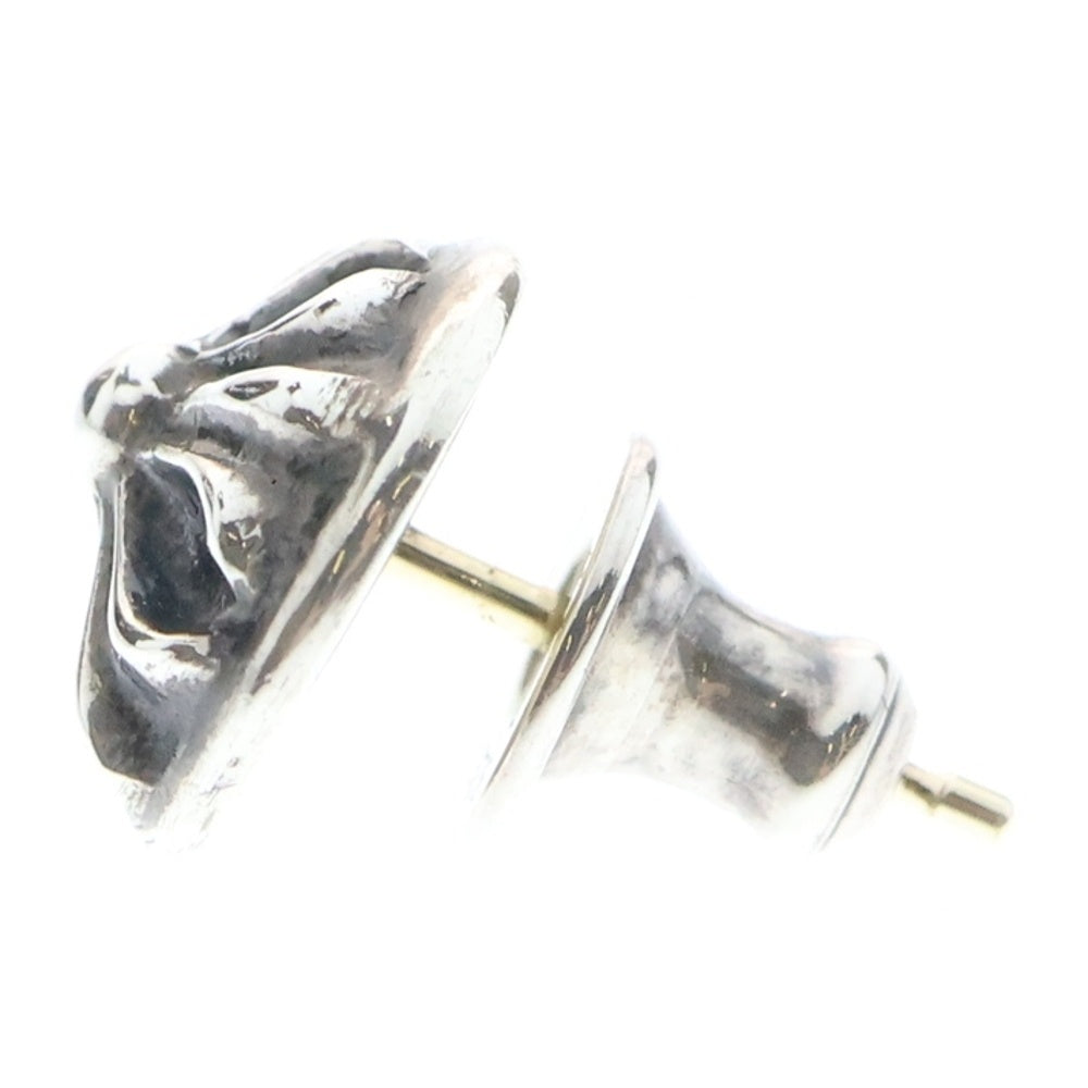 CHROME HEARTS(クロムハーツ) STUD CRSBLL クロスボールスタッドピアス シルバー BCA110