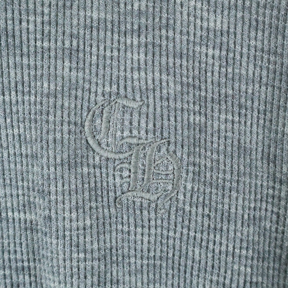 CHROME HEARTS(クロムハーツ) Y NOT CH Embroidery Thermal Long Sleeve Tee ワイノット CH刺繍 サーマル ロングスリーブTシャツ