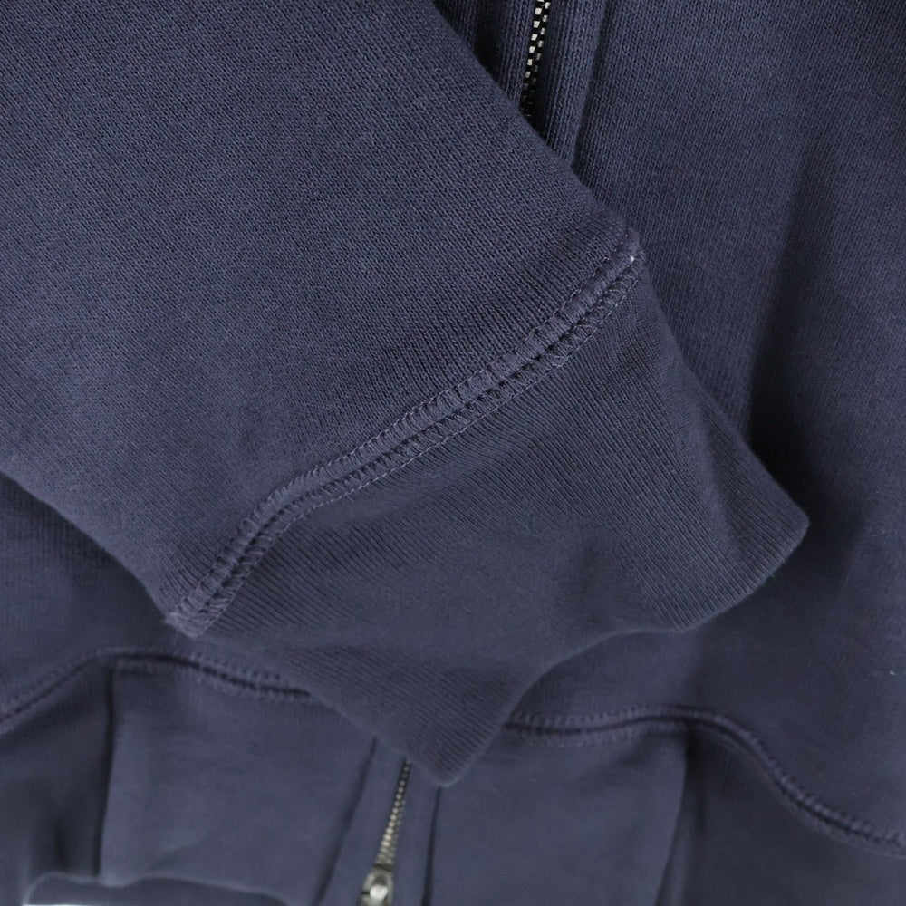 CHROME HEARTS(クロムハーツ) Y NOT クロスパッチ付きジップアップパーカー フーディー ネイビー