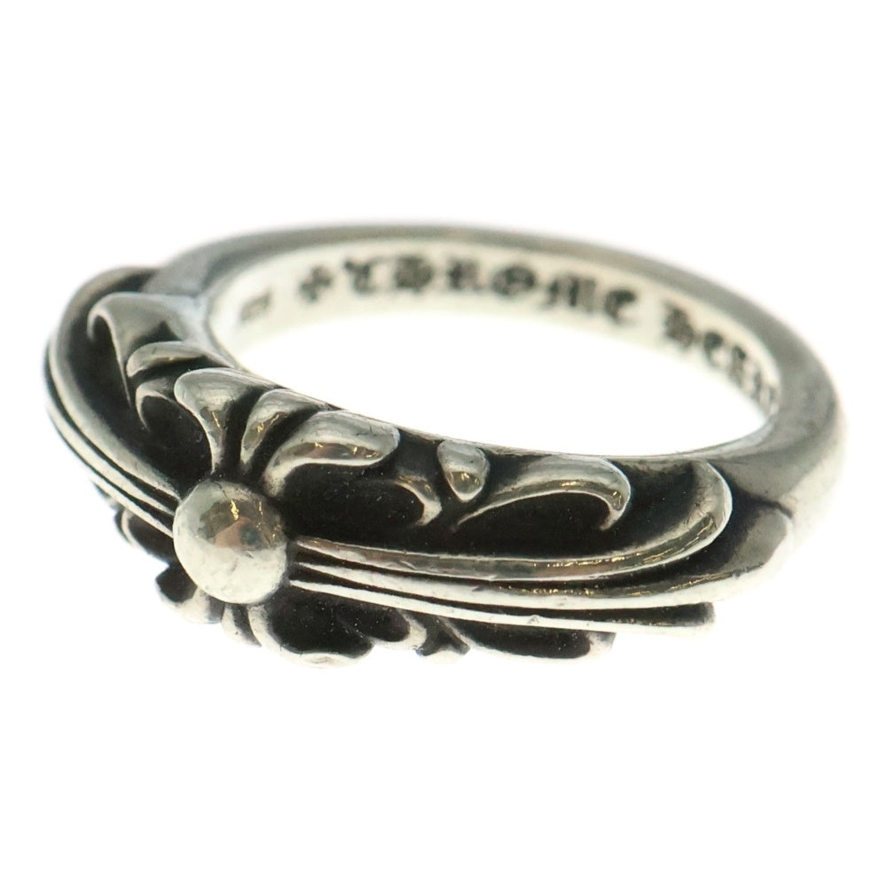 CHROME HEARTS(クロムハーツ) BABY CLASSIC ベイビークラシックフローラルクロスリング シルバー BCA338