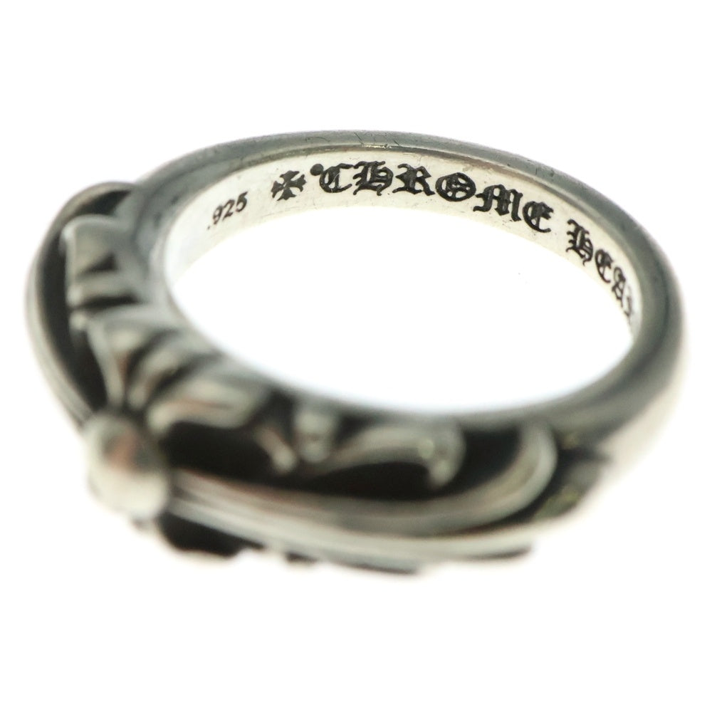 CHROME HEARTS(クロムハーツ) BABY CLASSIC ベイビークラシックフローラルクロスリング シルバー BCA338
