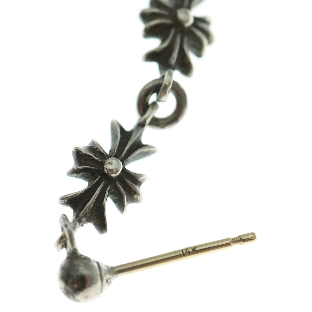 Chrome HeartsTiny E タイニーE ドロップ ピアス シルバー CHROME HEARTS(クロムハーツ) TINY E CH PLS 5 タイニーECH