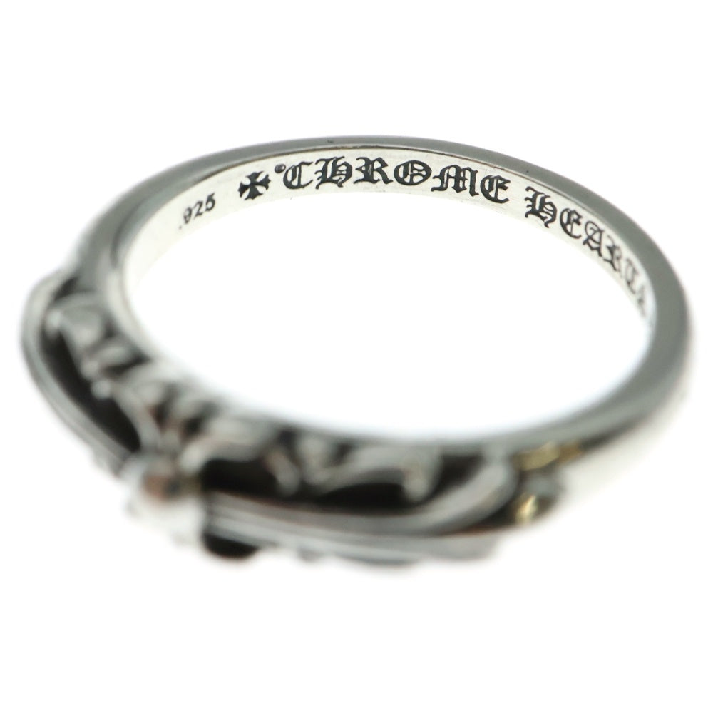 CHROME HEARTS(クロムハーツ) BABY CLASSIC ベイビークラシックフローラルクロス シルバーリング