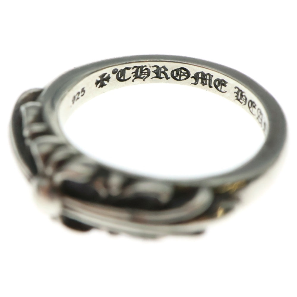 CHROME HEARTS(クロムハーツ) BABY CLASSIC ベイビークラシックフローラルクロスリング シルバー BCA338