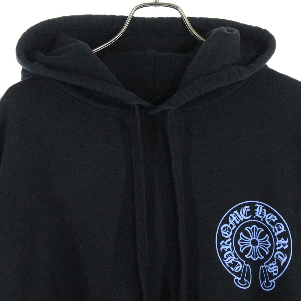 CHROME HEARTS(クロムハーツ) WWW.CHROMEHEARTS.COM HOODIE オンライン限定ホースシューバックプリントプルオーバーパーカー