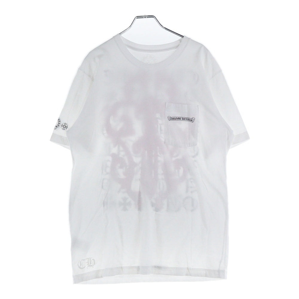 CHROME HEARTS(クロムハーツ) CH T-SHRT 1 ヴァインダガープリント 半袖Tシャツ カットソー ホワイト