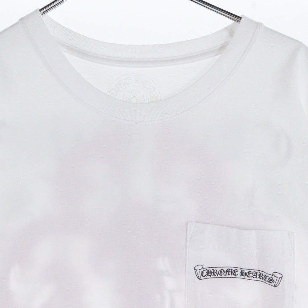 CHROME HEARTS(クロムハーツ) CH T-SHRT 1 ヴァインダガープリント 半袖Tシャツ カットソー ホワイト