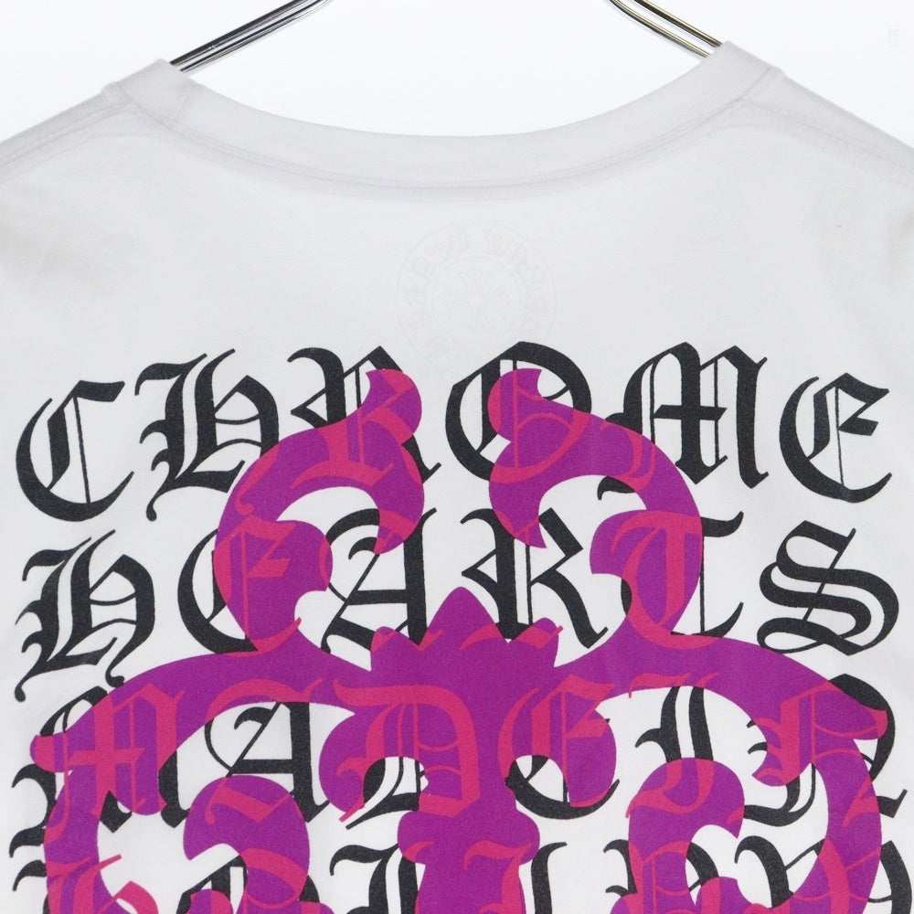 CHROME HEARTS(クロムハーツ) CH T-SHRT 1 ヴァインダガープリント 半袖Tシャツ カットソー ホワイト