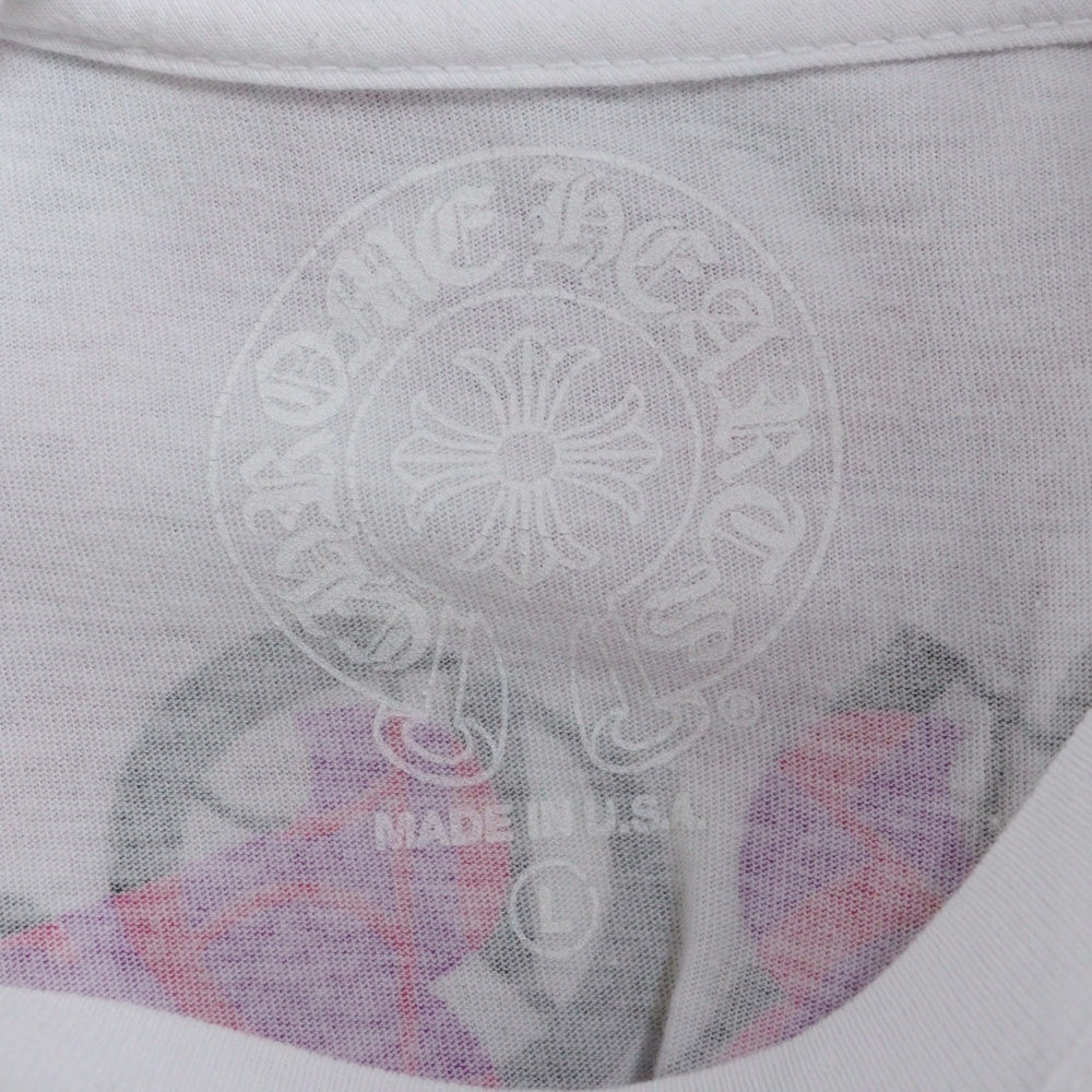 CHROME HEARTS(クロムハーツ) CH T-SHRT 1 ヴァインダガープリント 半袖Tシャツ カットソー ホワイト