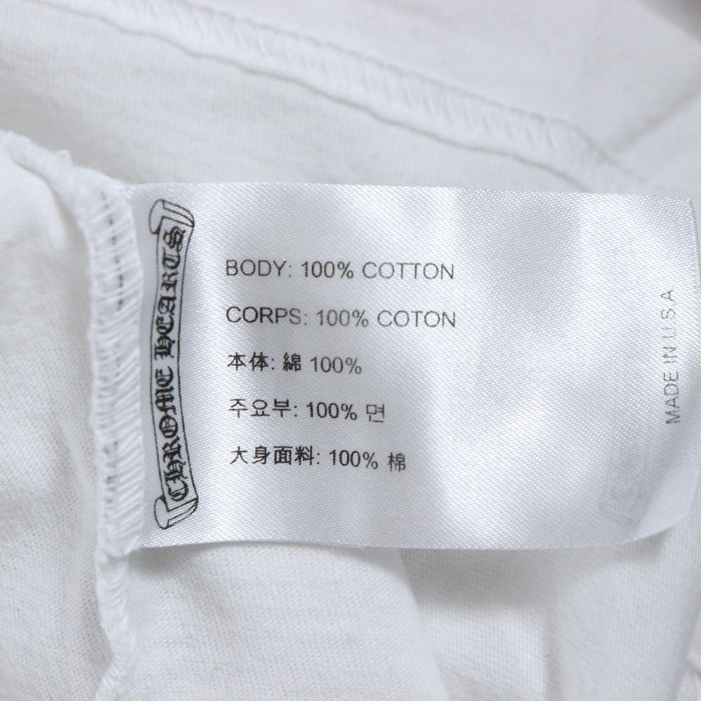 CHROME HEARTS(クロムハーツ) CH T-SHRT 1 ヴァインダガープリント 半袖Tシャツ カットソー ホワイト