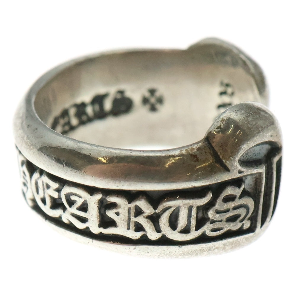 CHROME HEARTS(クロムハーツ) SM SCROLL LABEL スモールスクロールラベル リング シルバー BCA413