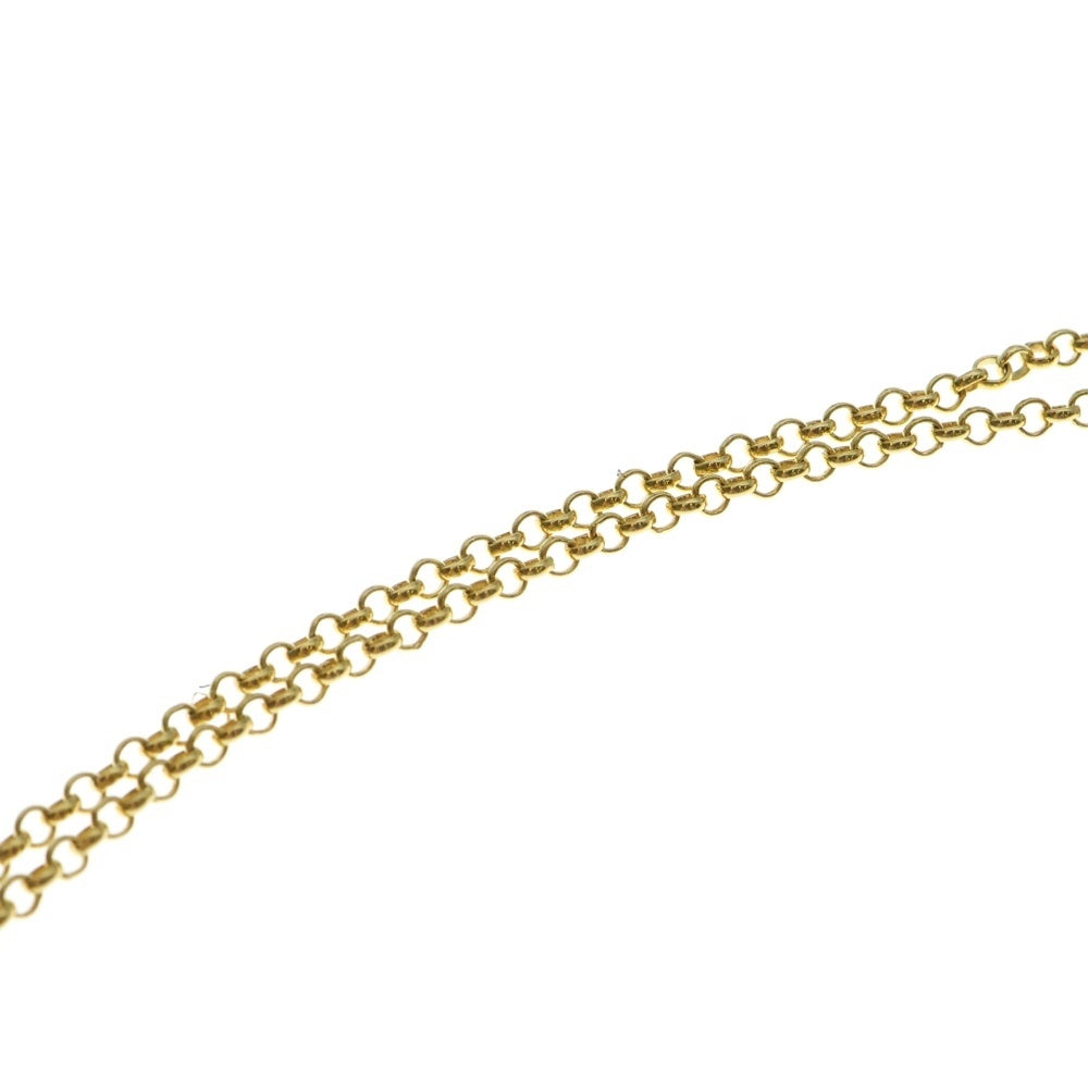 CHROME HEARTS(クロムハーツ) 22K NECKCHAIN R20 ロールチェーンネックレス 20inch ゴールド BCA011