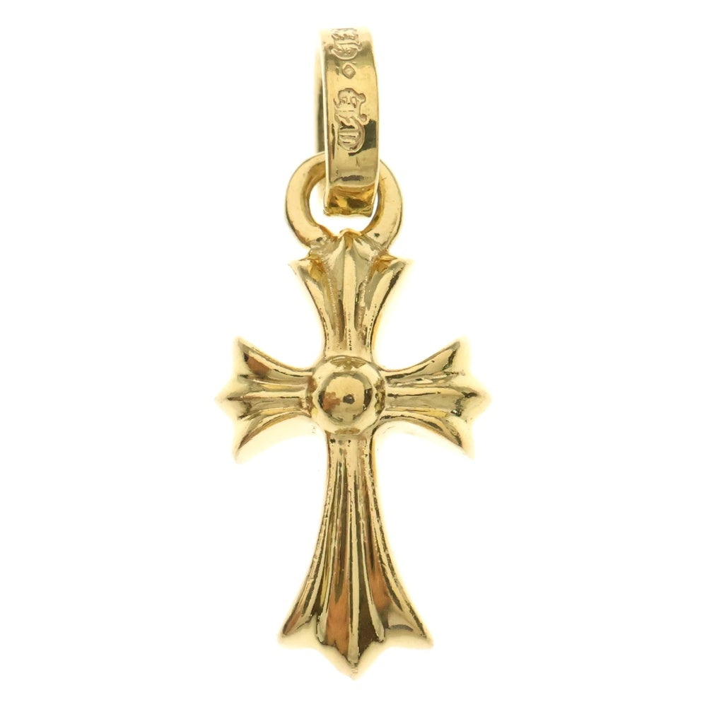 CHROME HEARTS(クロムハーツ) 22K CRS BBYFAT P/DIA ベイビーファットクロス PAVEダイヤ ペンダントトップ ゴールド BCA035