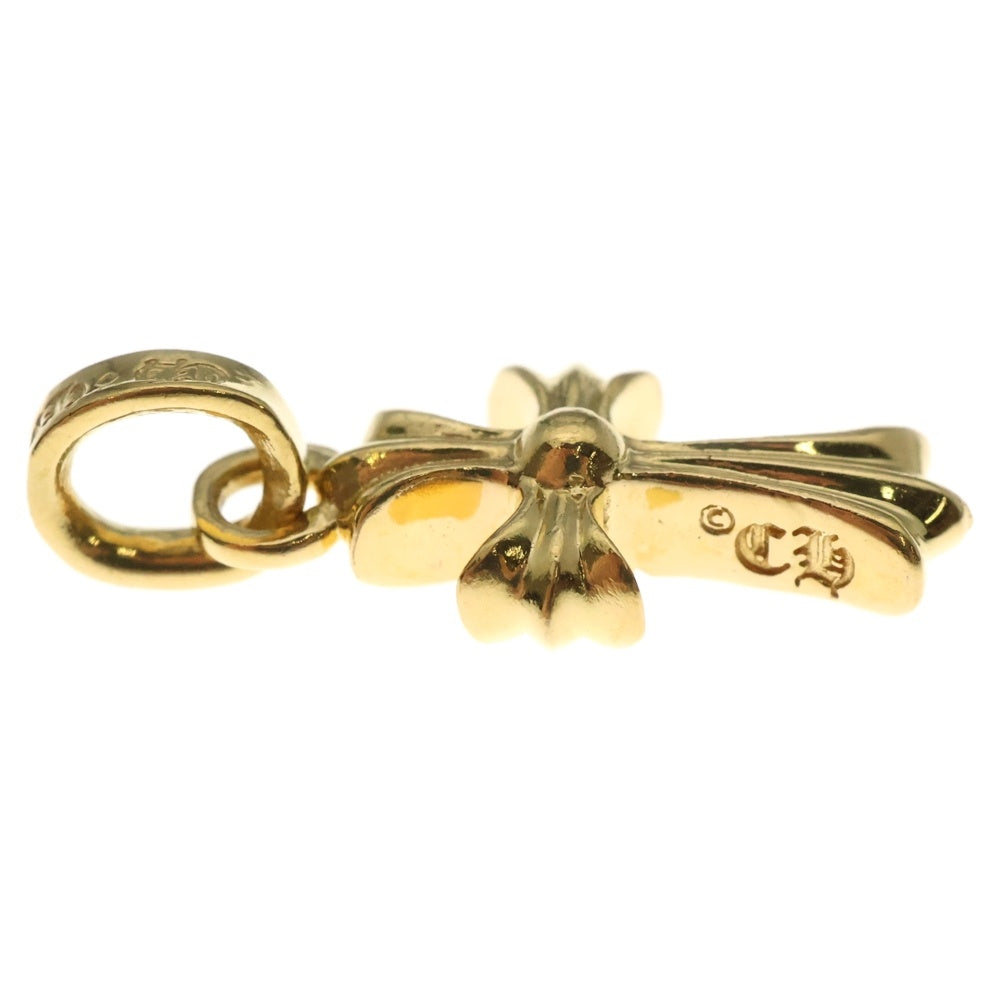 CHROME HEARTS(クロムハーツ) 22K CRS BBYFAT P/DIA ベイビーファットクロス PAVEダイヤ ペンダントトップ ゴールド BCA035