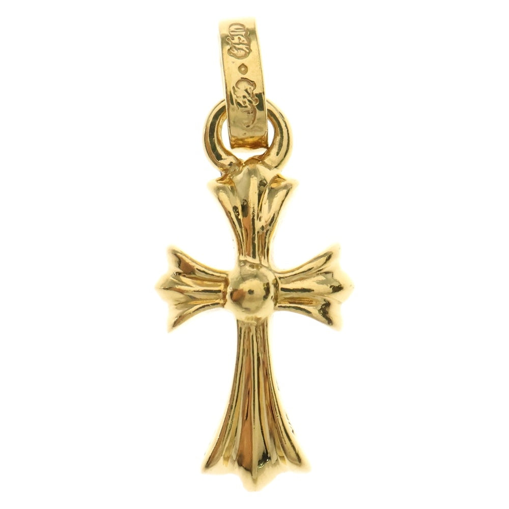 CHROME HEARTS(クロムハーツ) 22K CRS BBYFAT ベイビーファットクロス ペンダントトップ ゴールド BCA037
