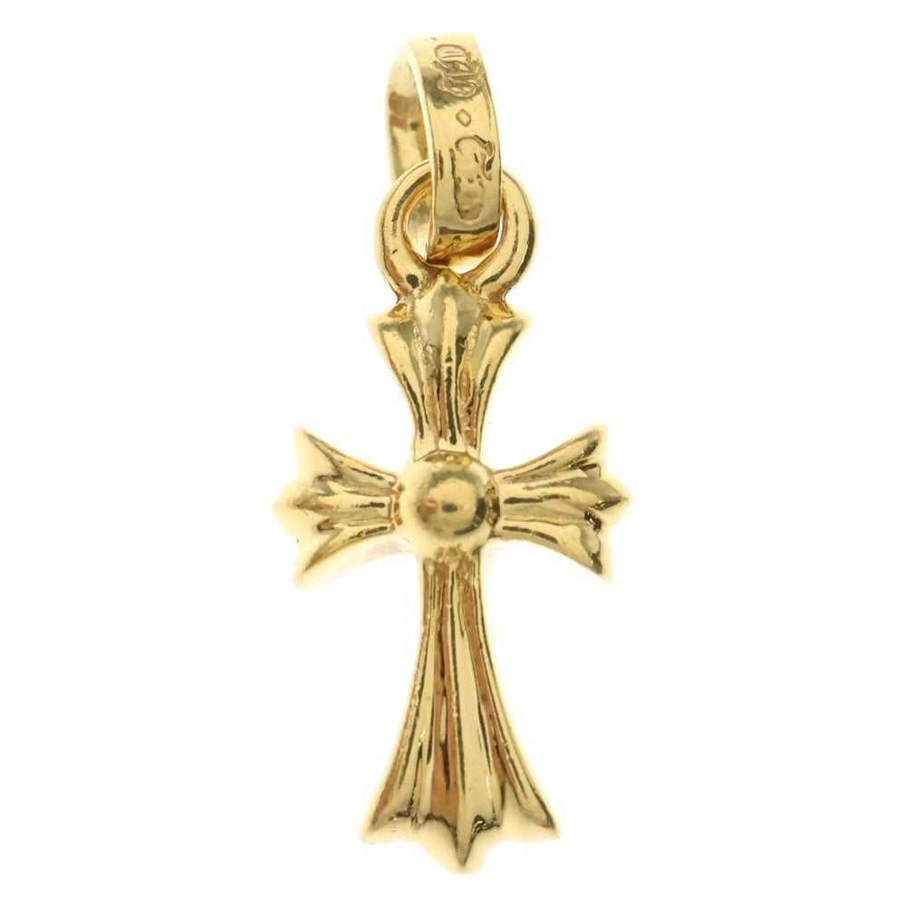 CHROME HEARTS(クロムハーツ) 22K CRS BBYFAT ベイビーファットクロス ペンダントトップ ゴールド BCA037